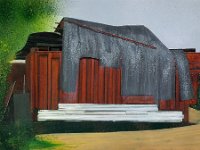 Öl auf Karton,  gerahmt, 70x100 cm, 2.300,-€
